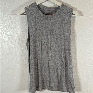 Calia Gray Heathered There Are No Limits Activewear Tank Size Medium